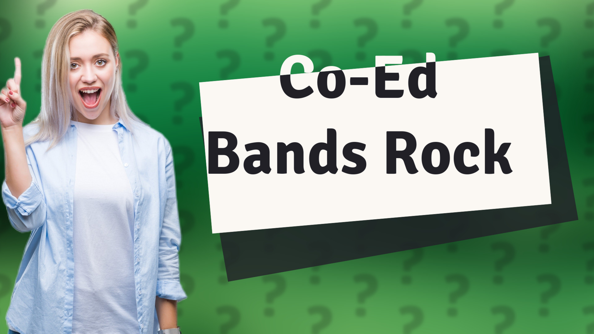 Co-Ed Bands Rock