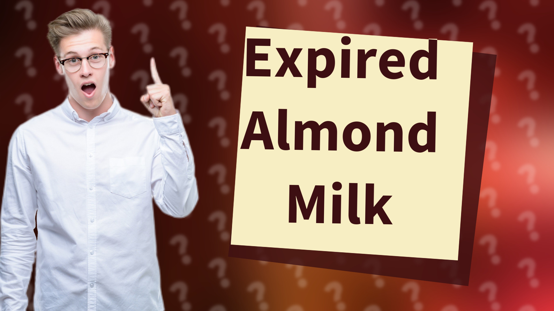 Expired Almond Milk