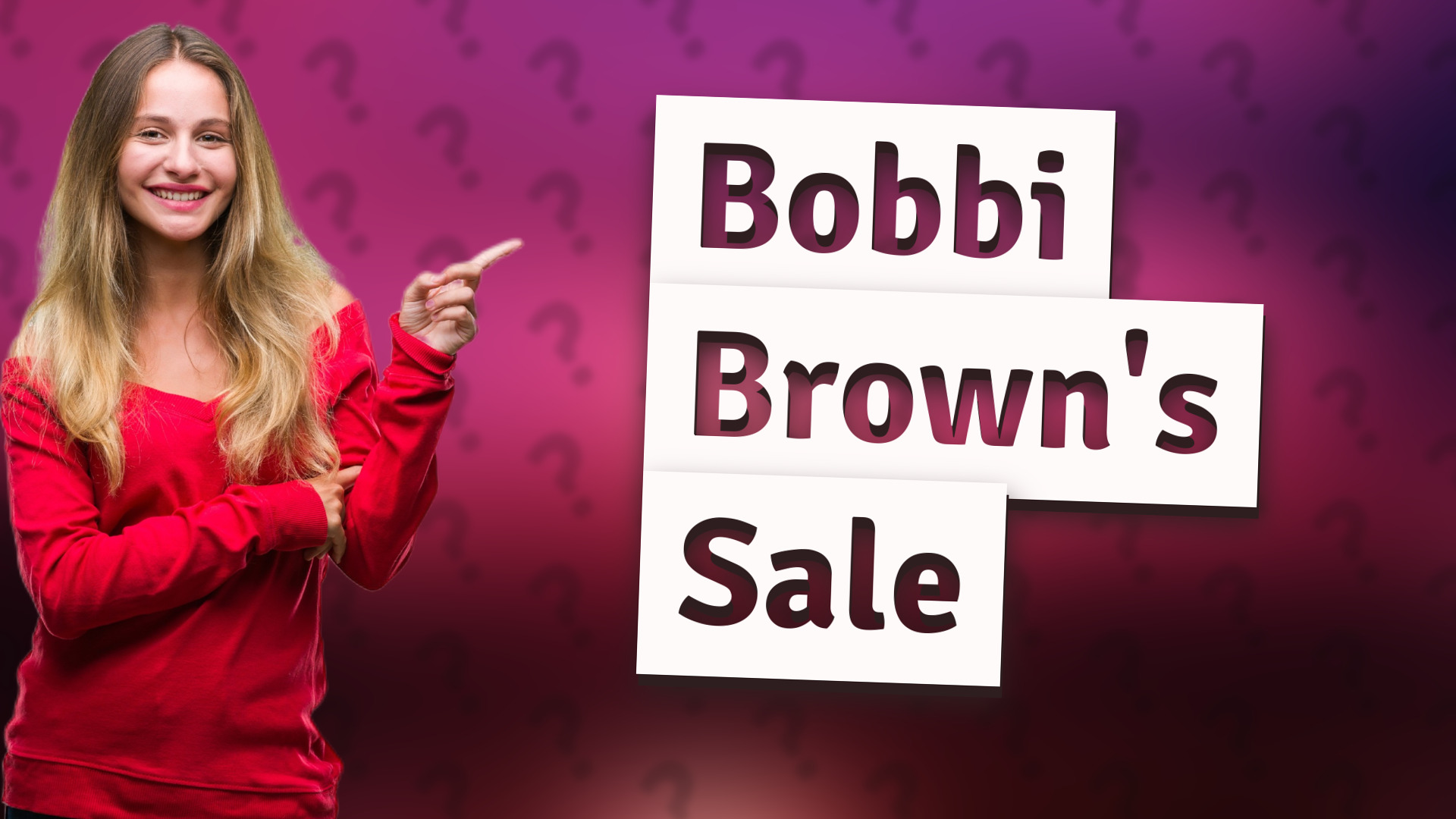 Bobbi Brown's Sale