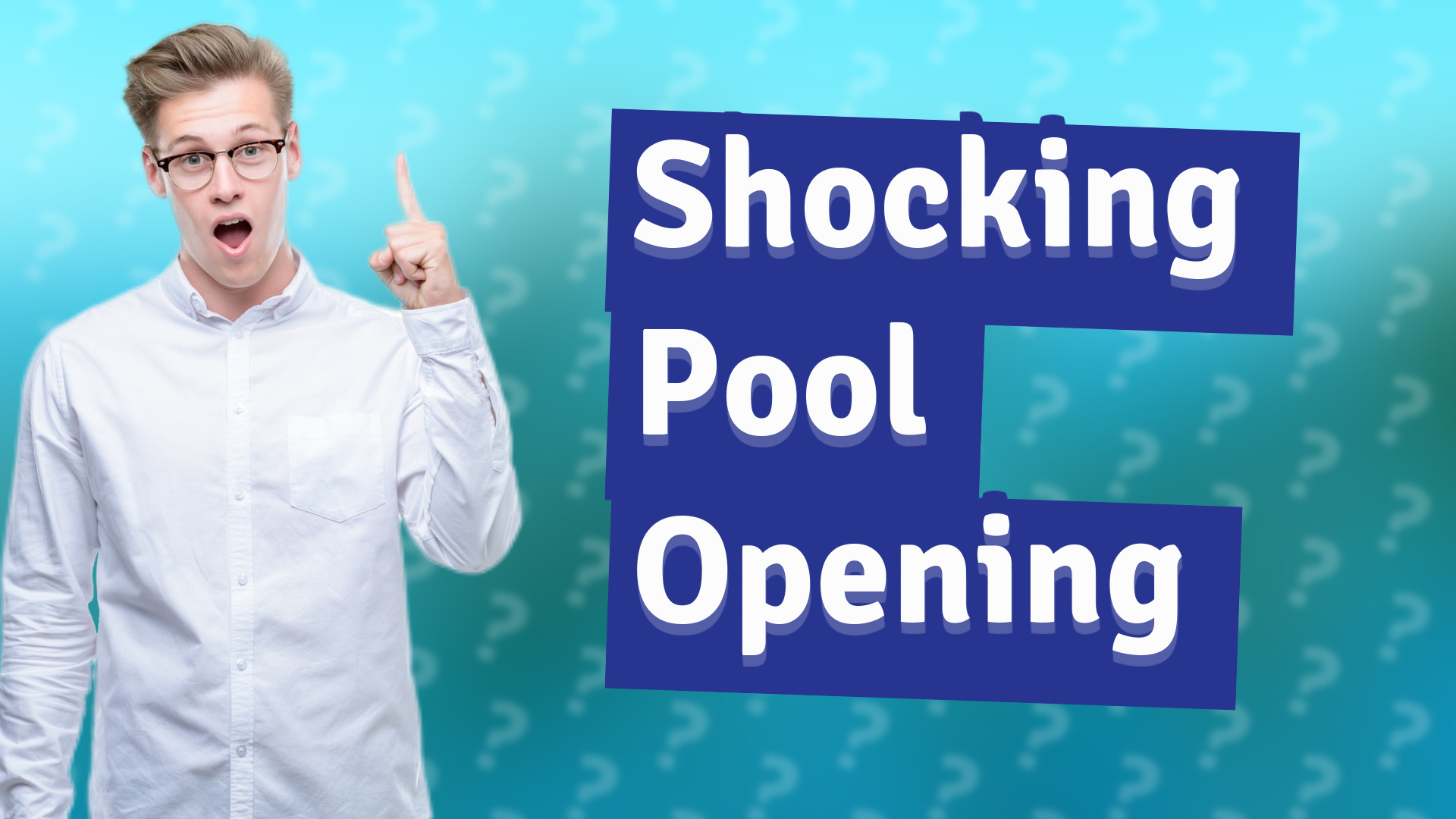 Shocking Pool Opening