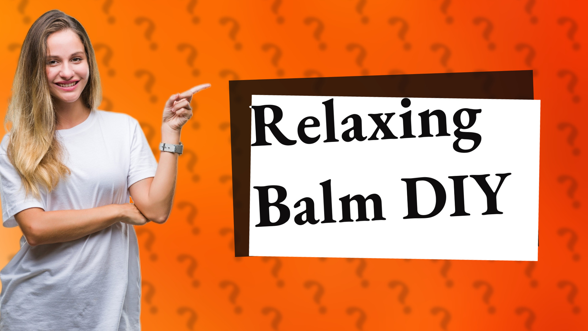 Relaxing Balm DIY
