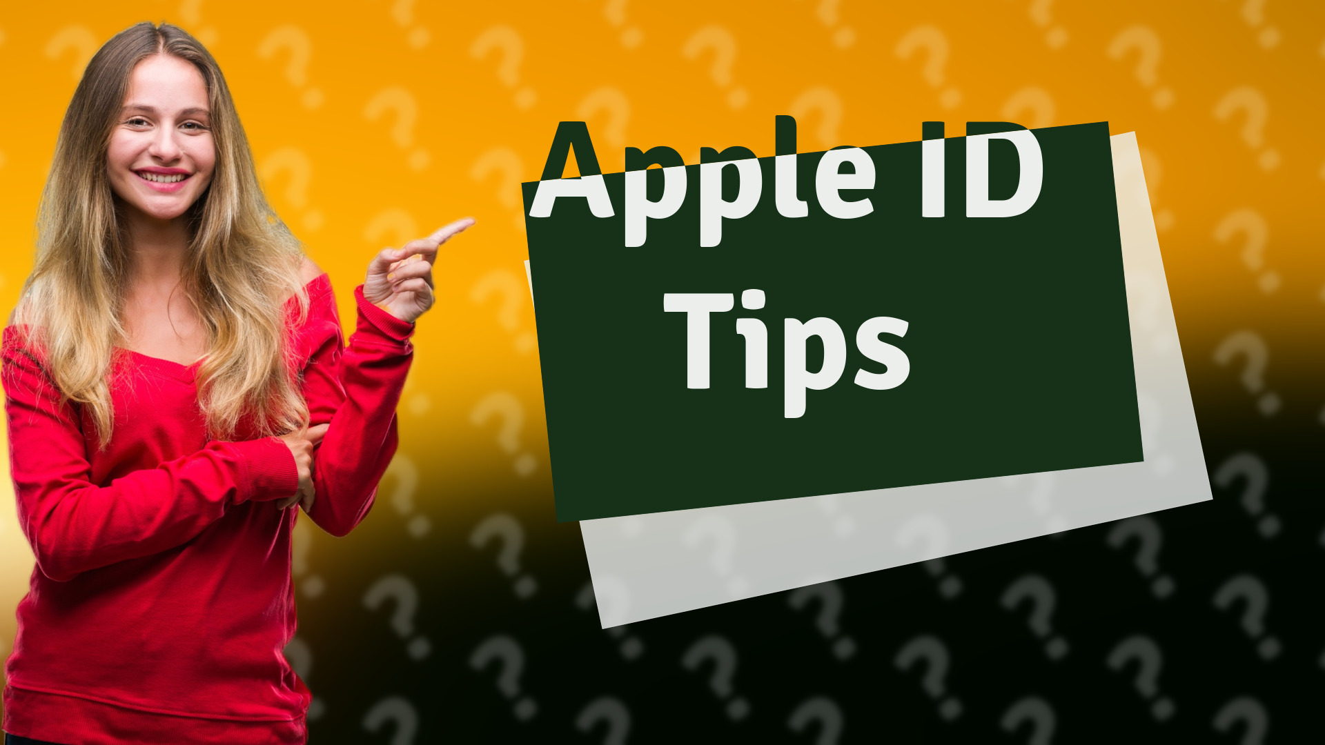 Apple ID Tips
