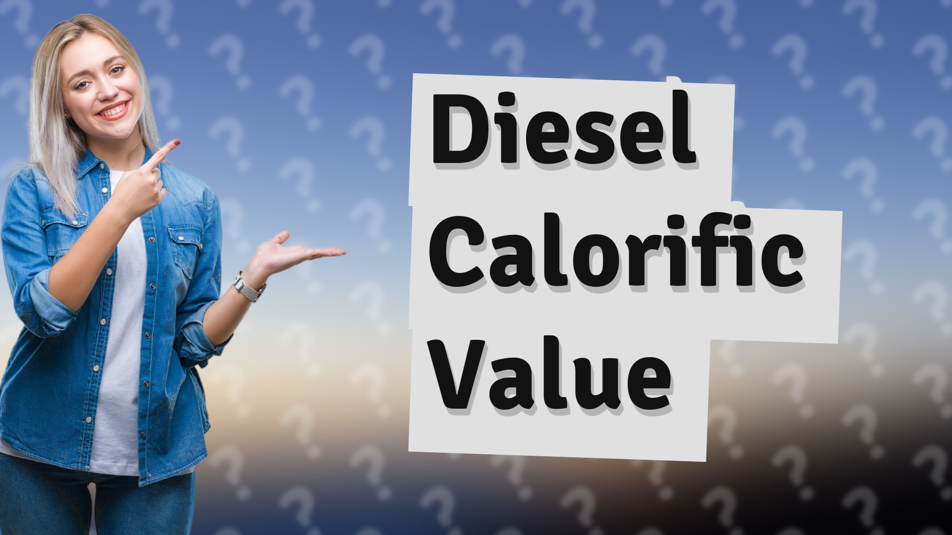 Diesel Calorific Value
