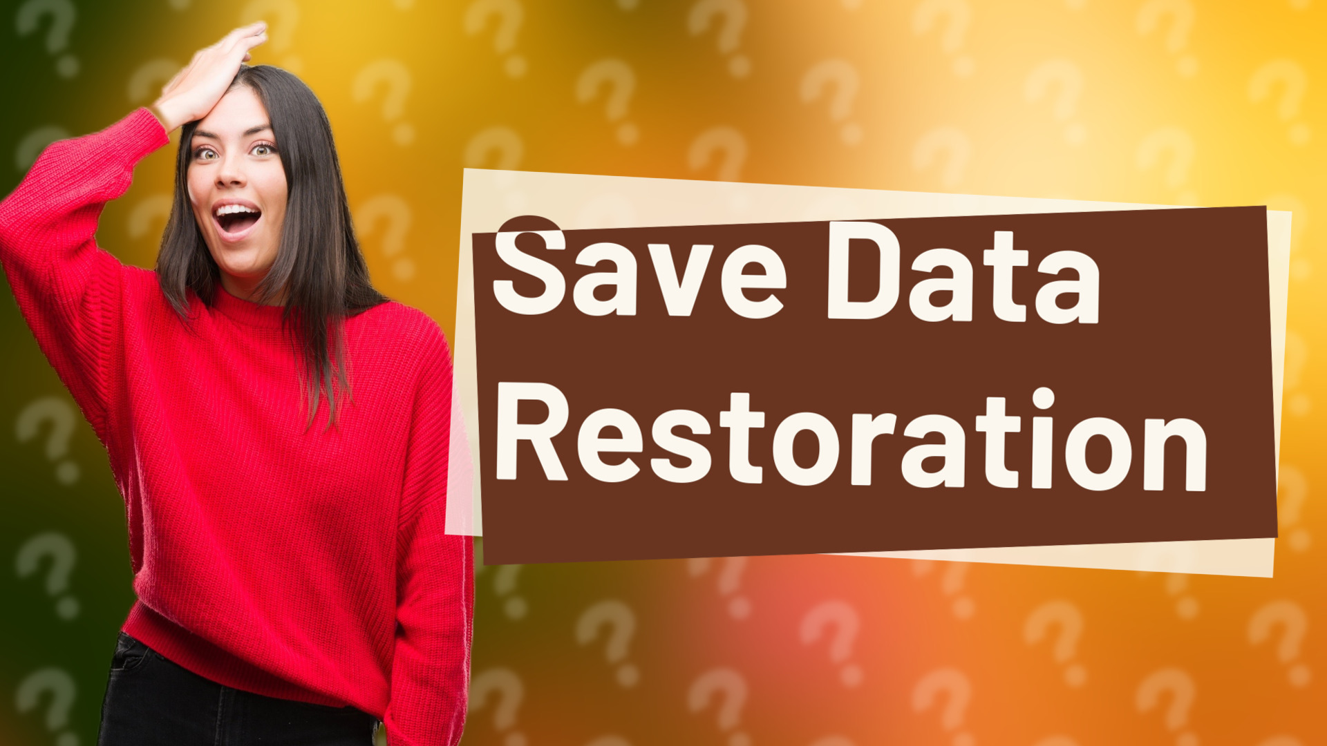Save Data Restoration