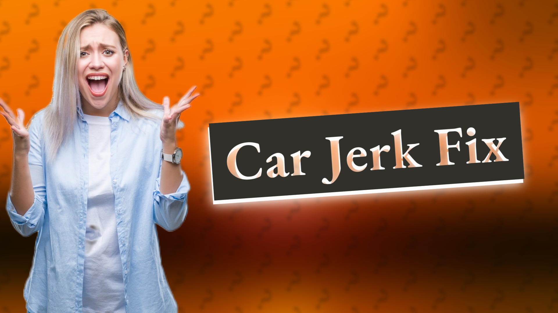 Car Jerk Fix