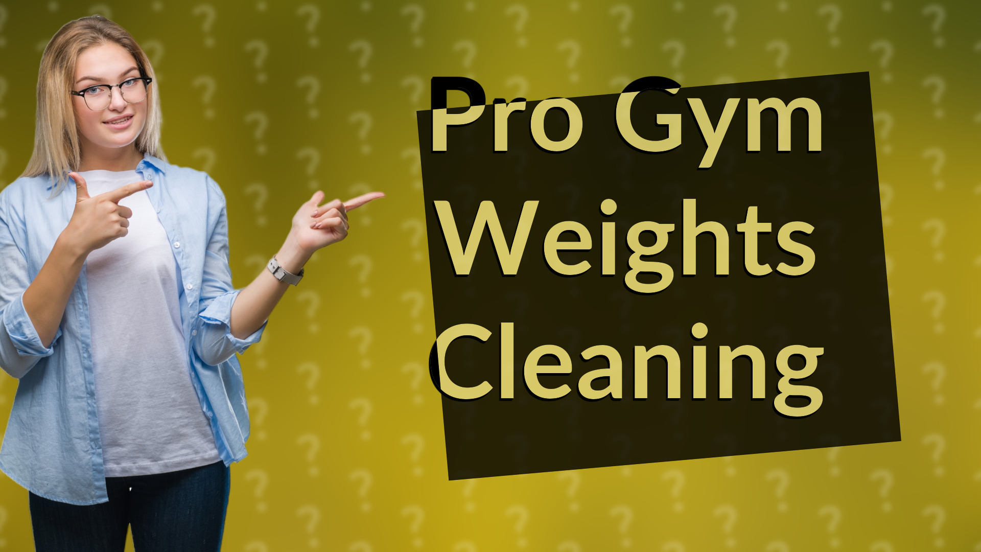 Pro Gym Weights Cleaning