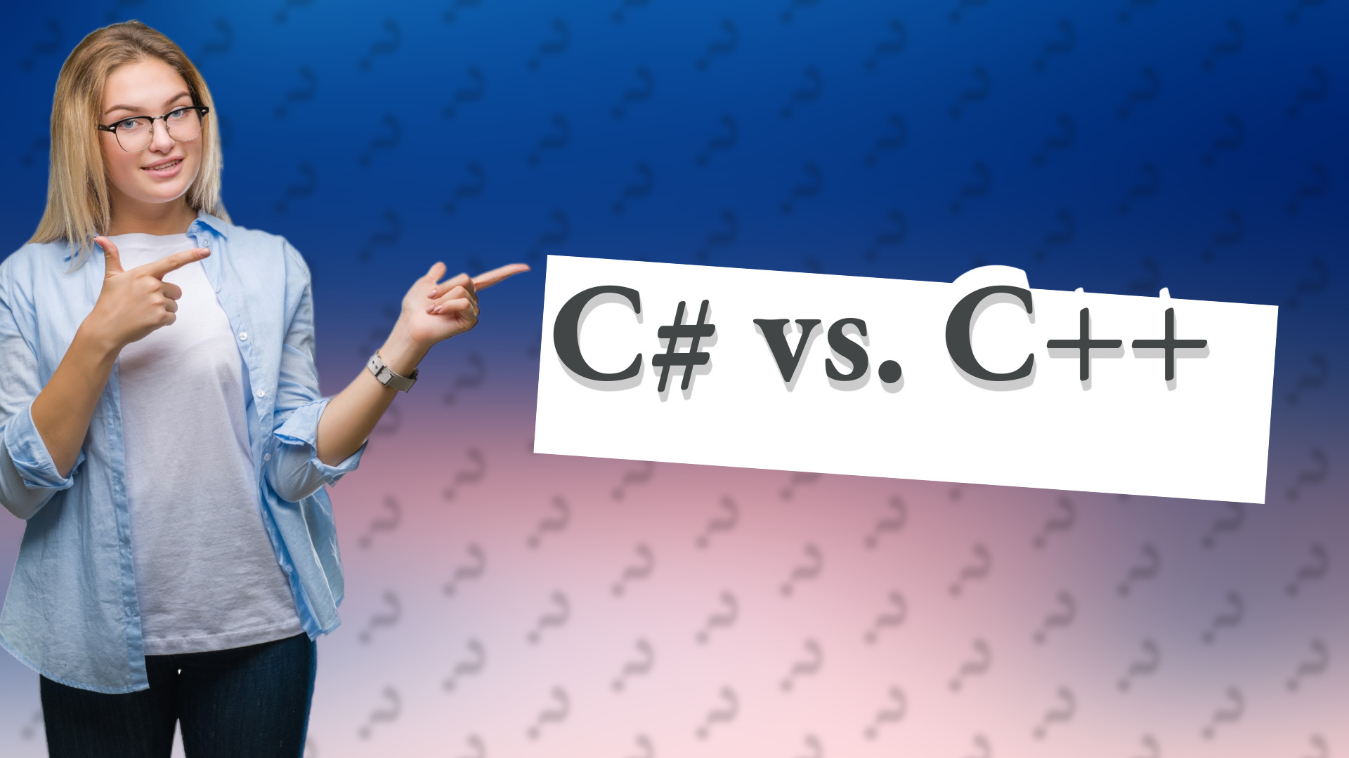 C# vs. C++