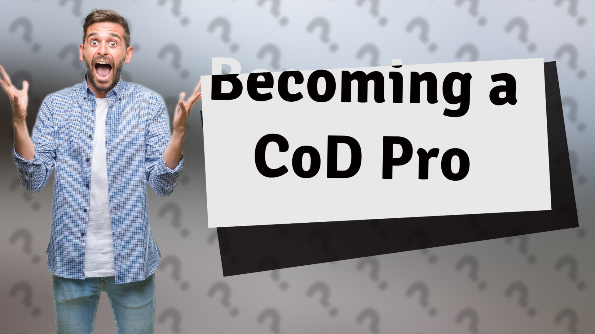 Becoming a CoD Pro