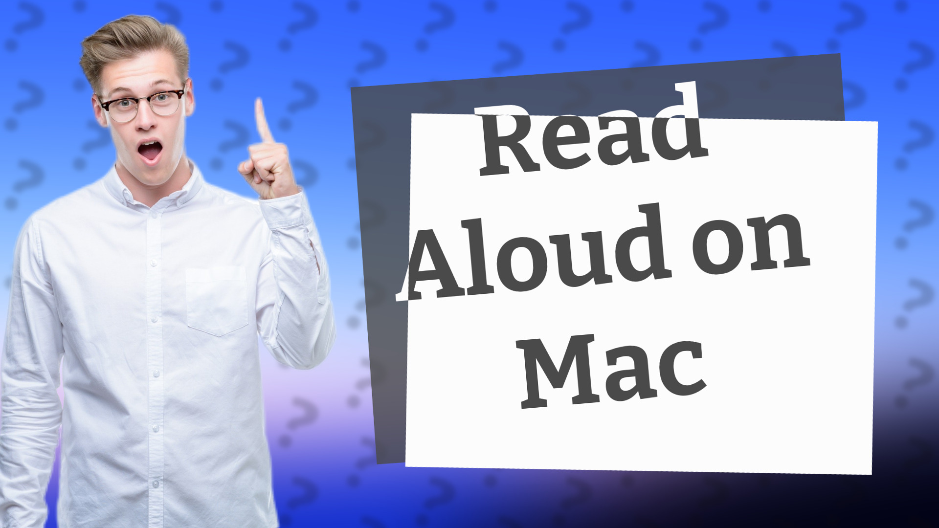 Read Aloud on Mac