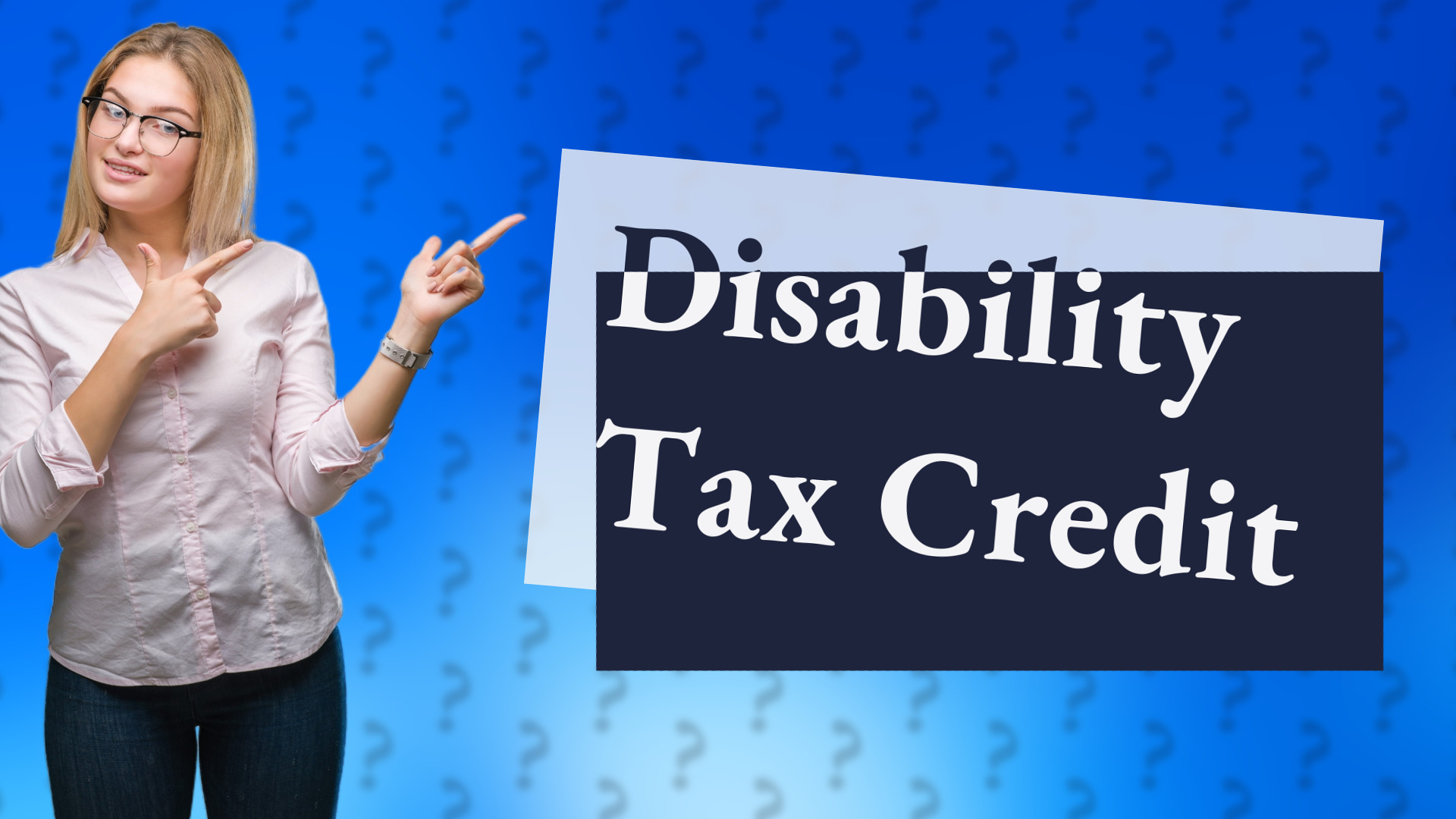 Disability Tax Credit