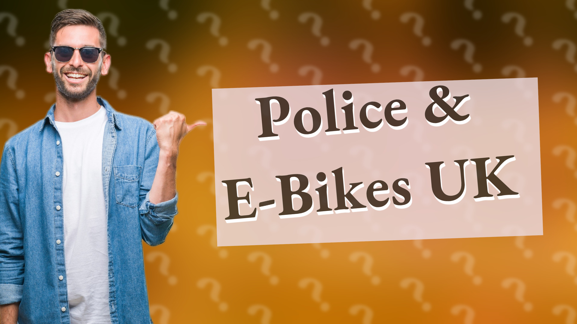 Police & E-Bikes UK