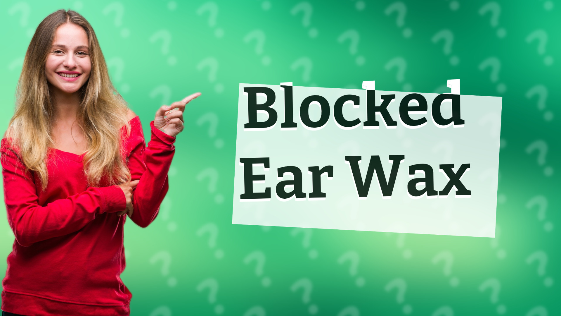 Blocked Ear Wax