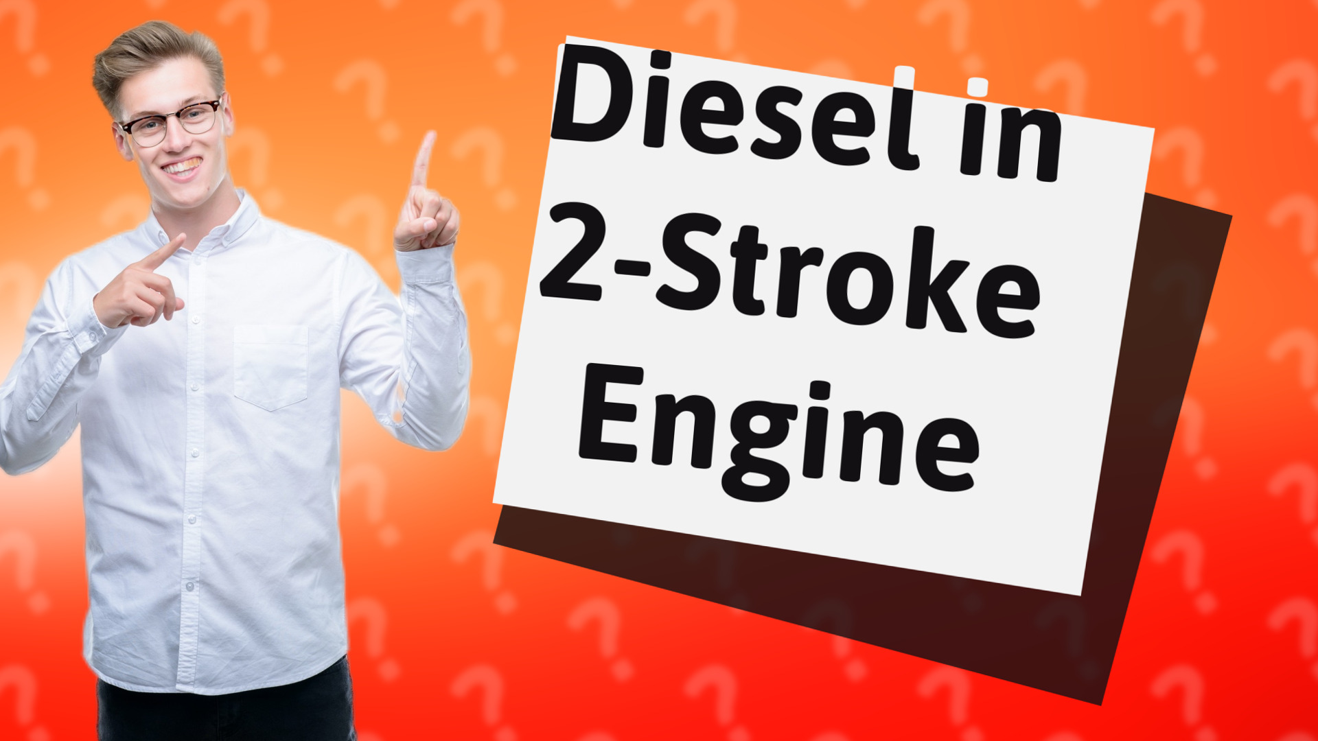 Diesel in 2-Stroke Engine