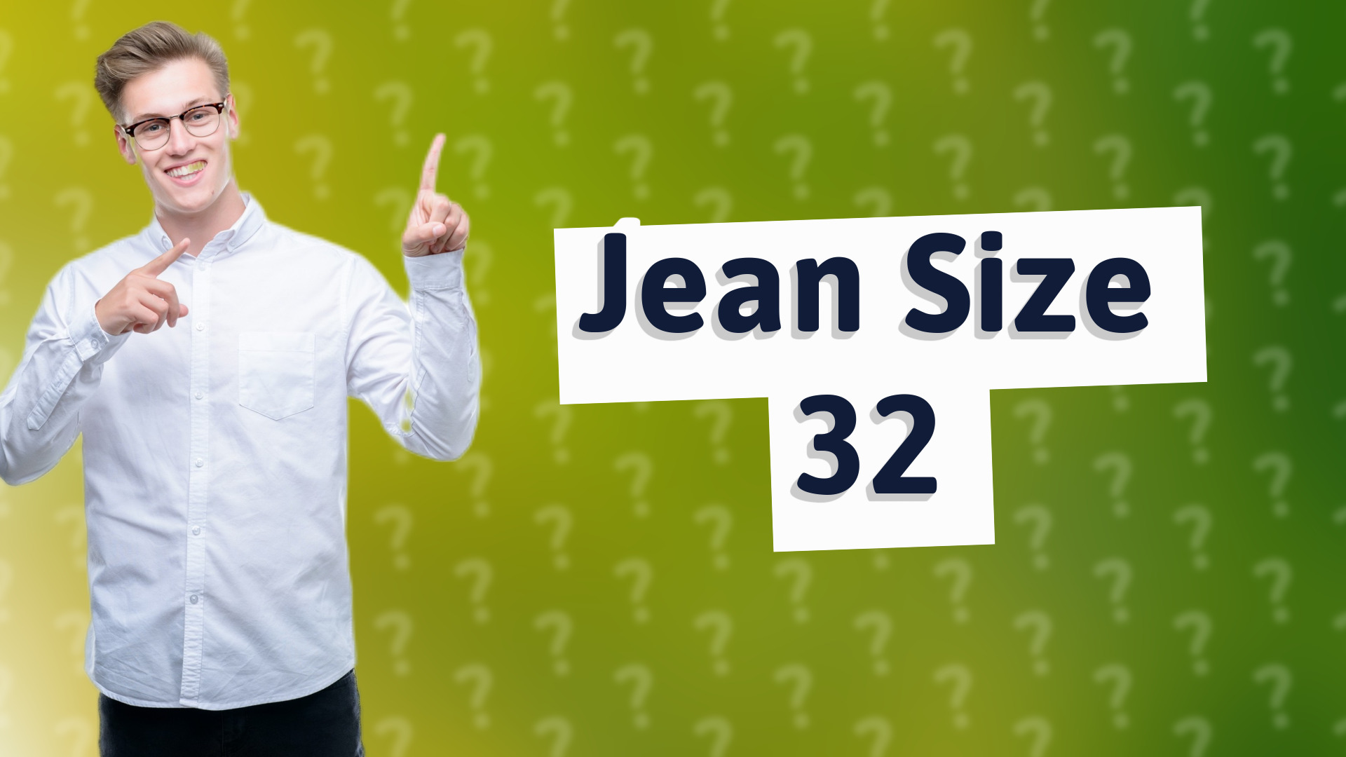 Jean Size 32