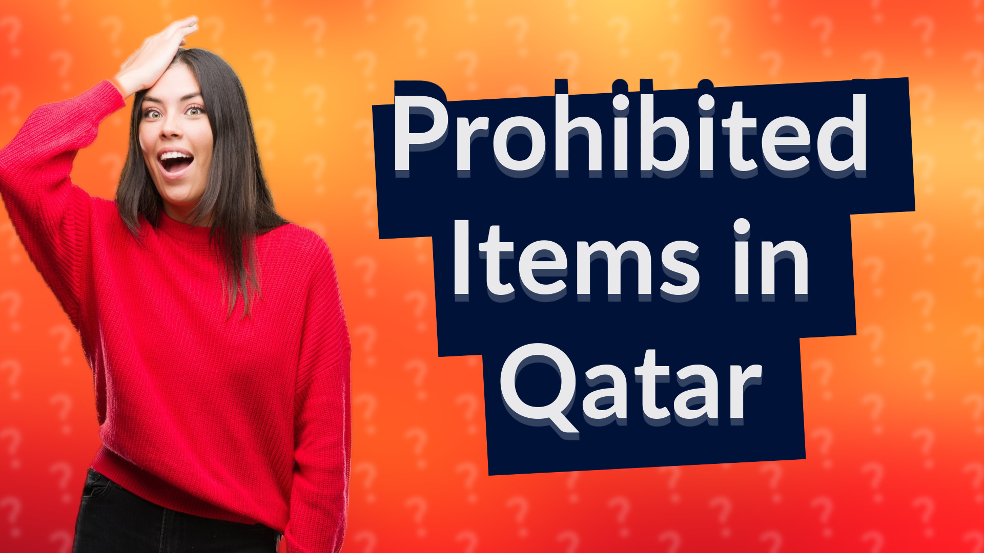 Prohibited Items in Qatar