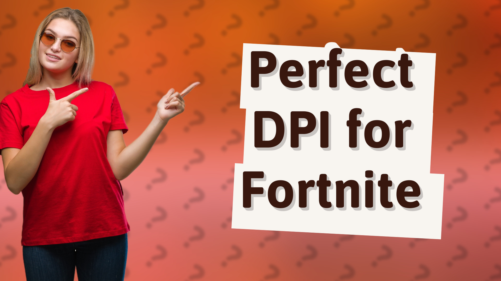 Perfect DPI for Fortnite