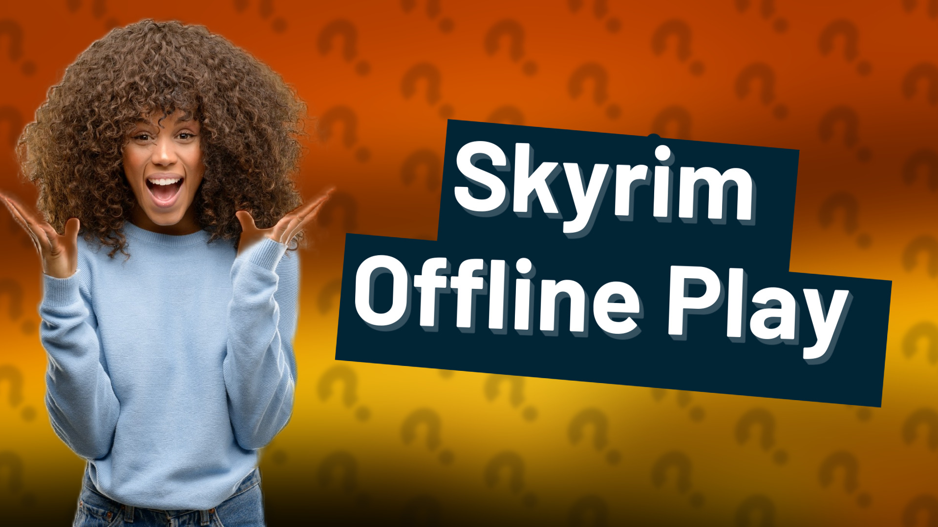 Skyrim Offline Play