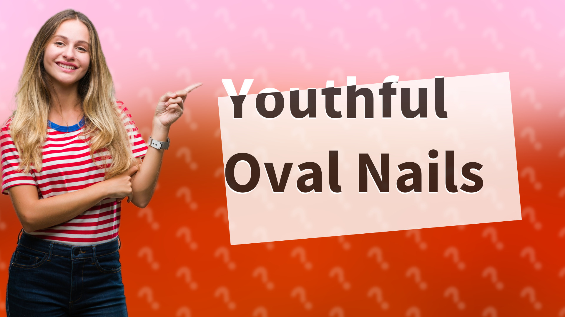 Youthful Oval Nails