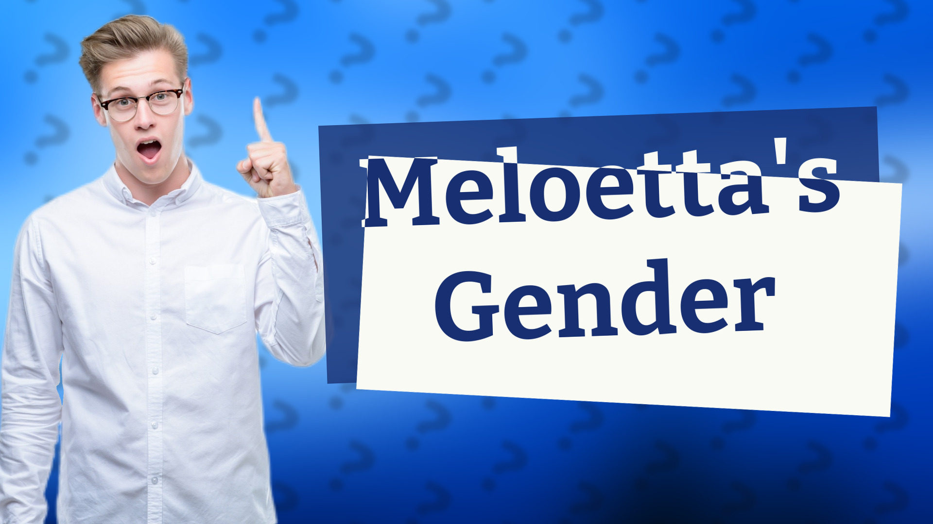 Meloetta's Gender