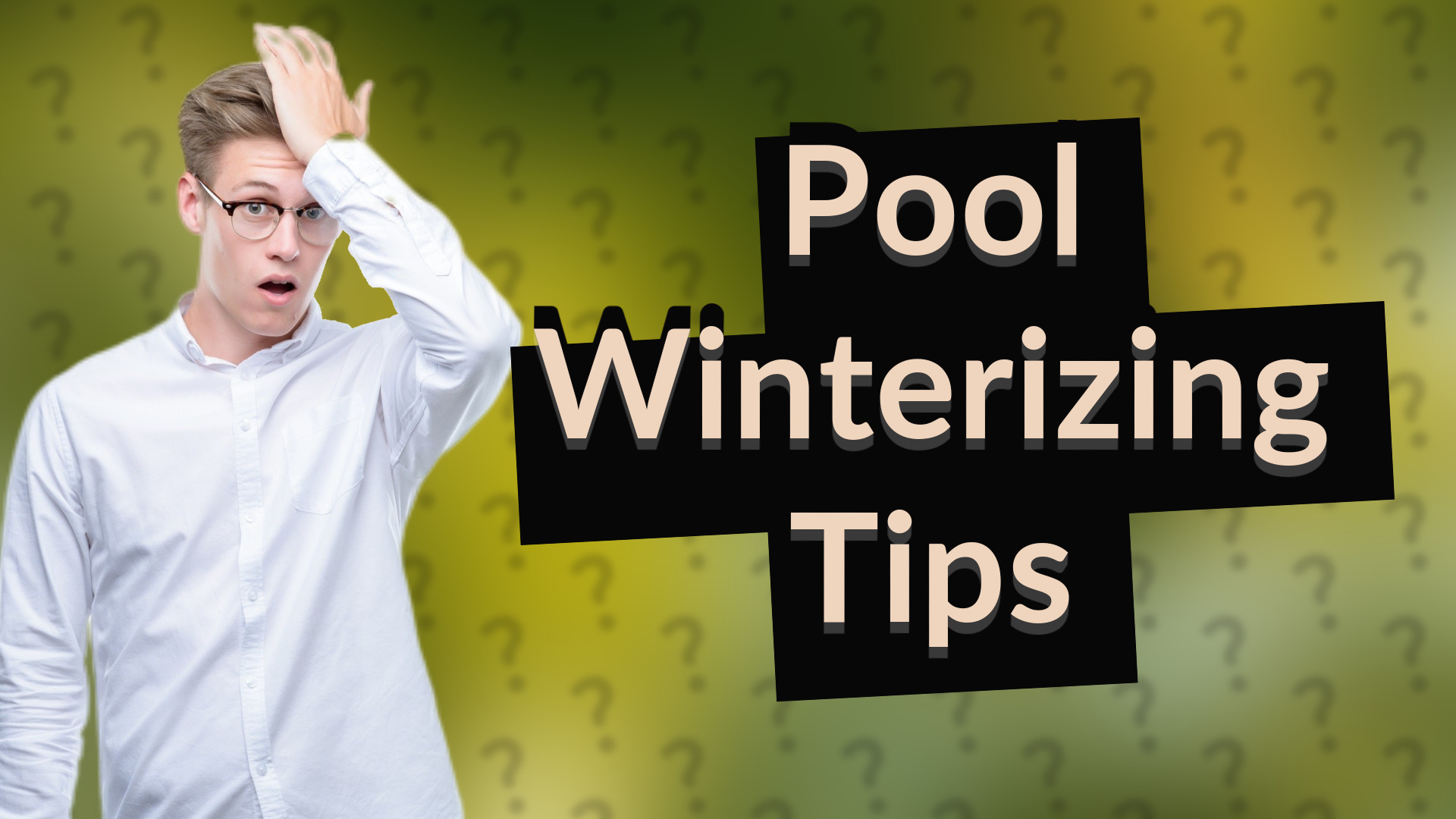 Pool Winterizing Tips