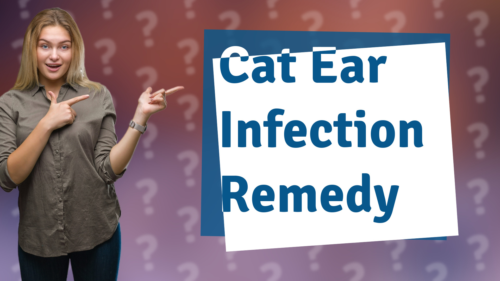 Cat Ear Infection Remedy