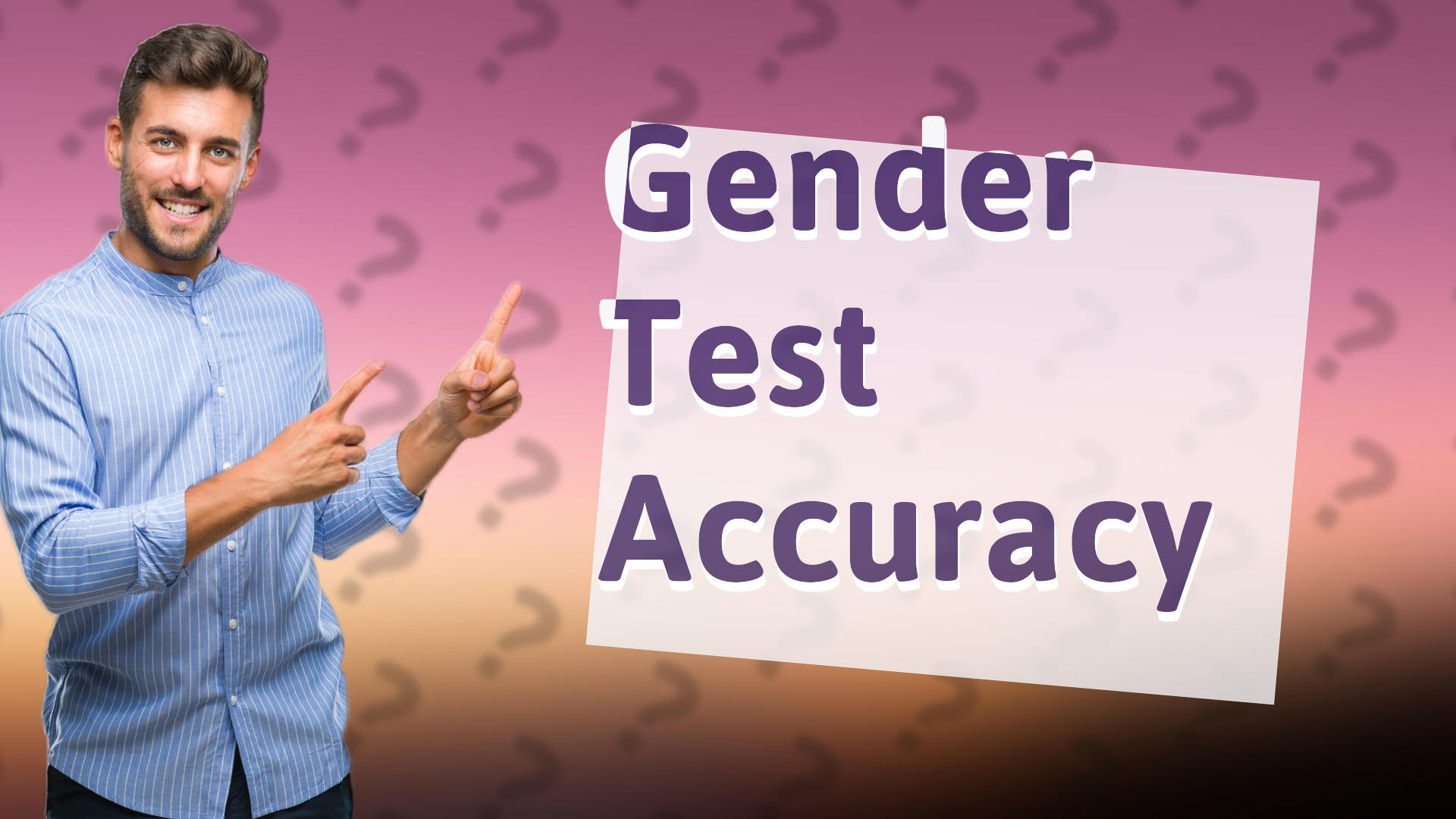 Gender Test Accuracy