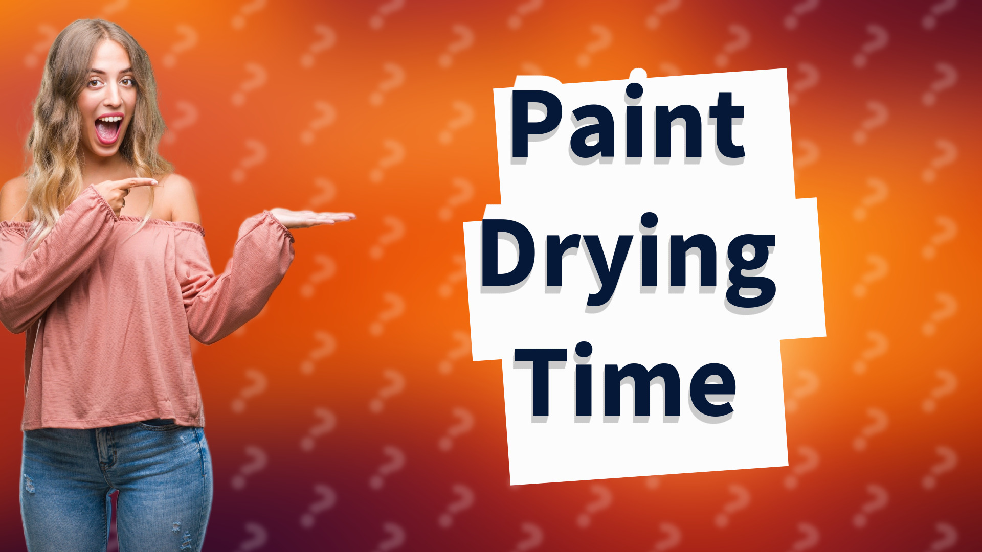 Paint Drying Time