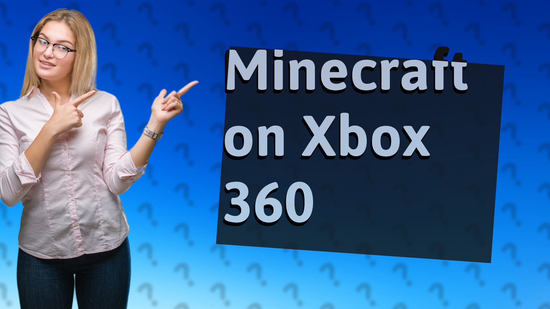 Minecraft on Xbox 360