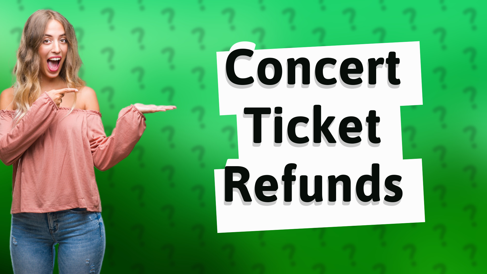 Concert Ticket Refunds