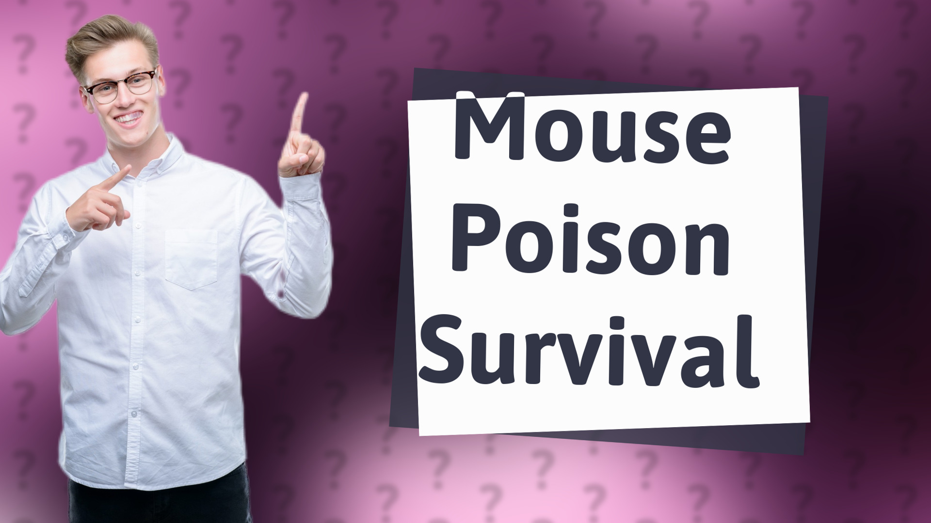 Mouse Poison Survival