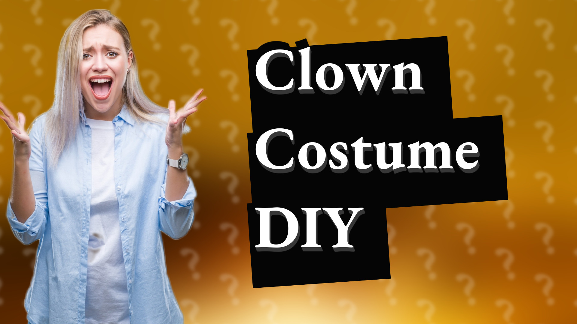 Clown Costume DIY
