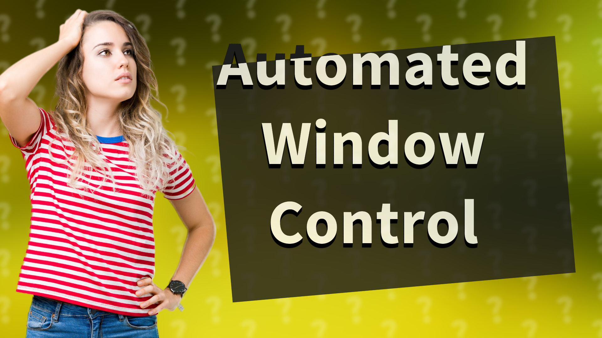 Automated Window Control