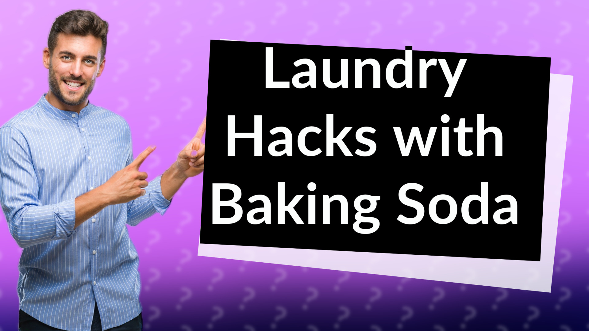 Laundry Hacks with Baking Soda