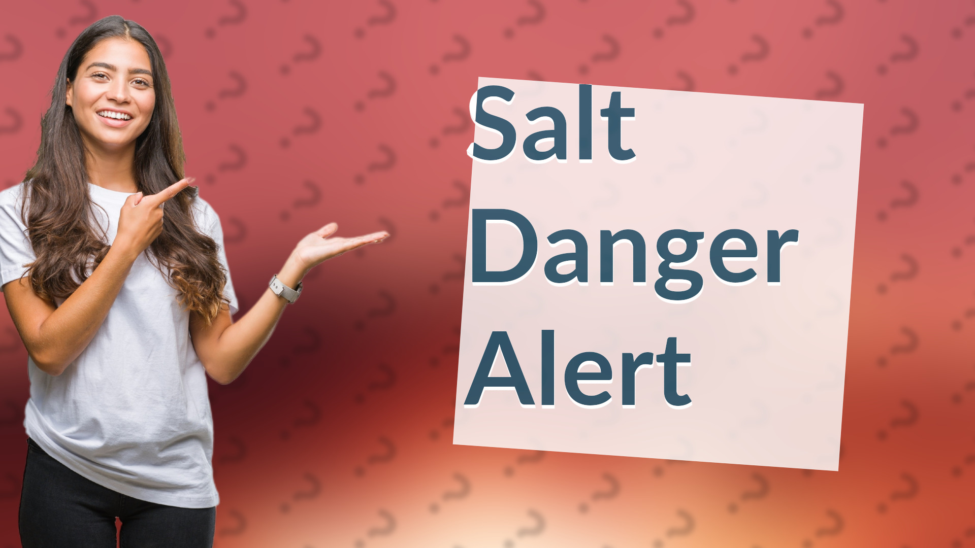 Salt Danger Alert