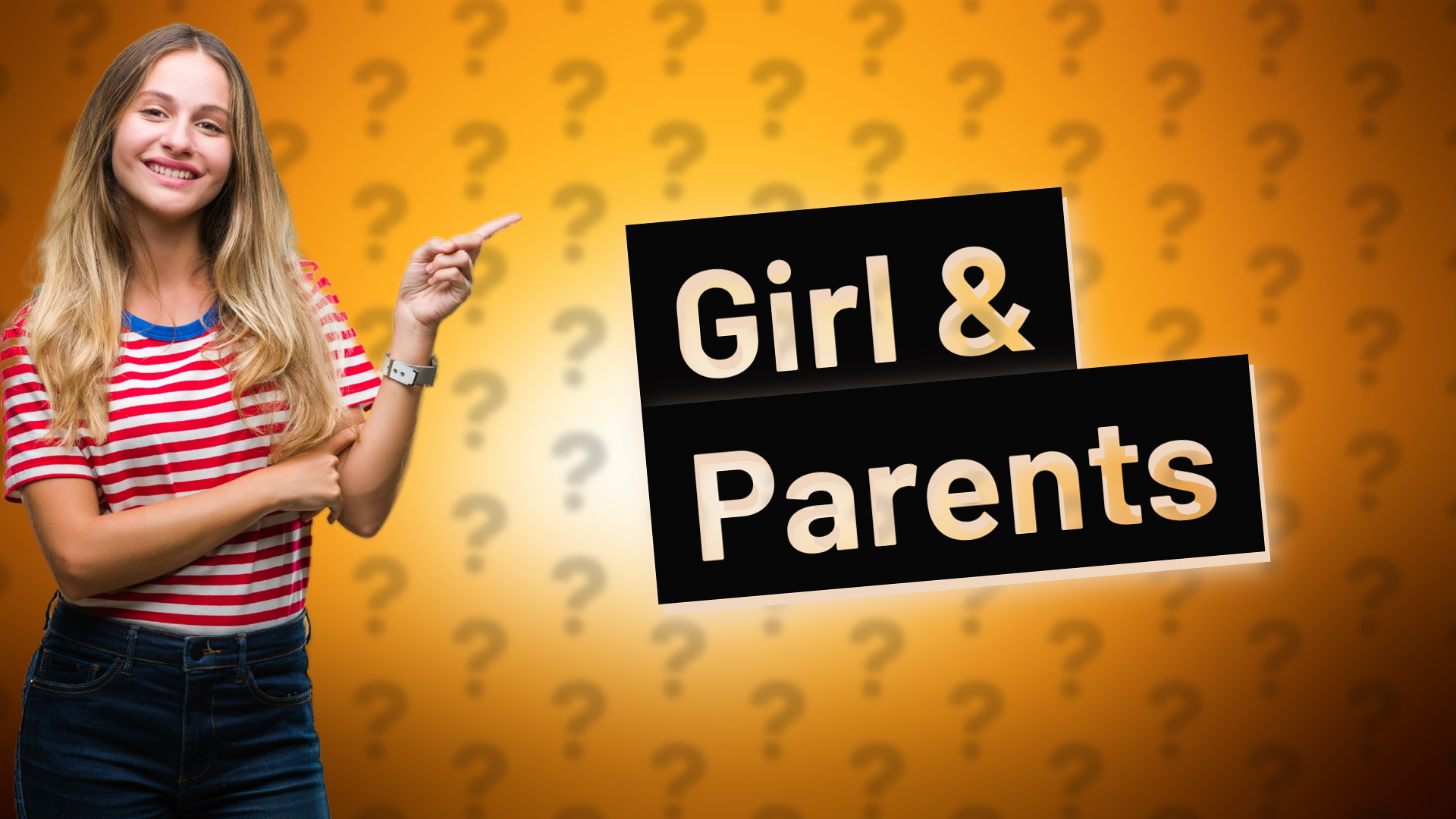 Girl & Parents