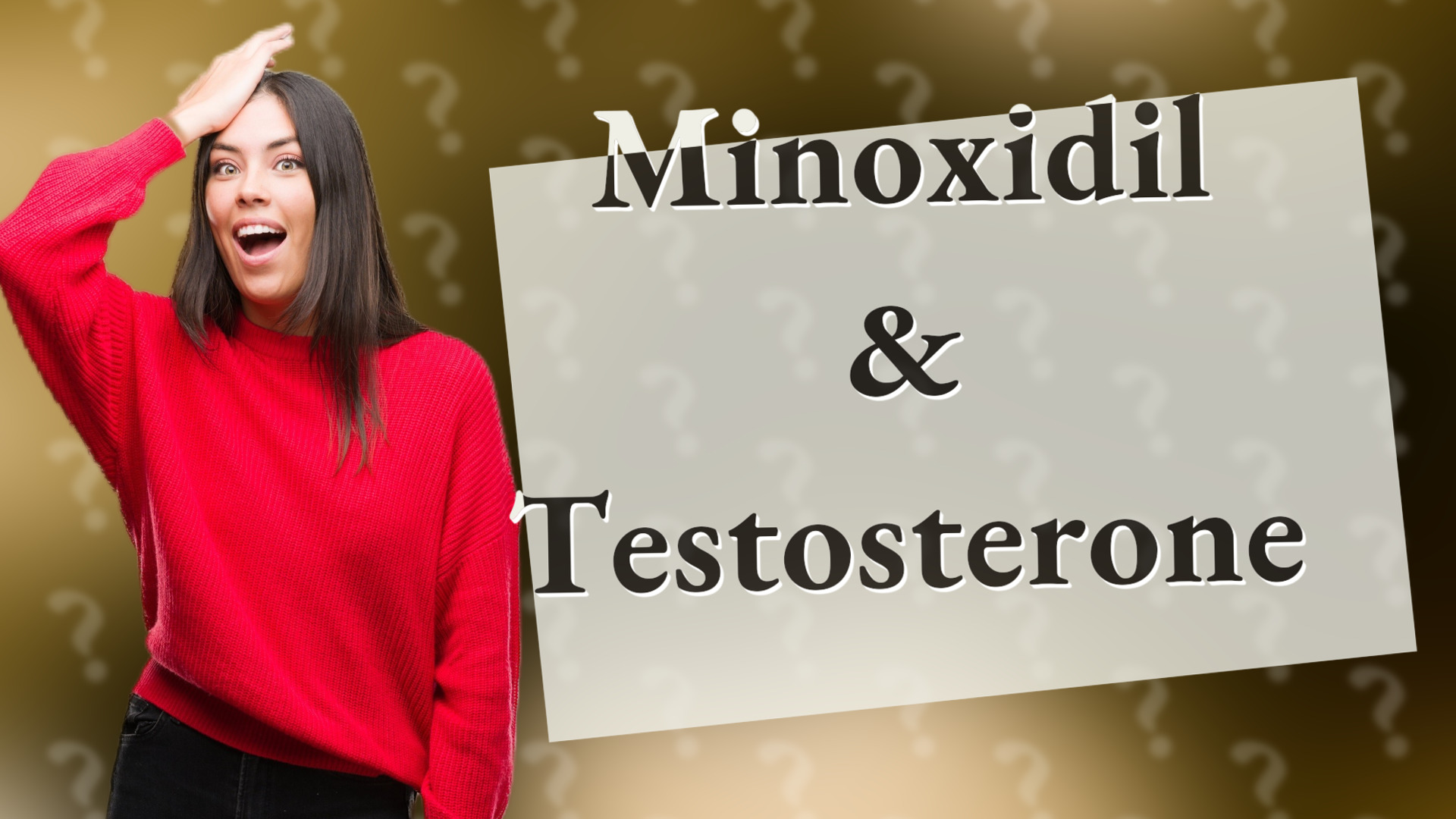 Minoxidil & Testosterone