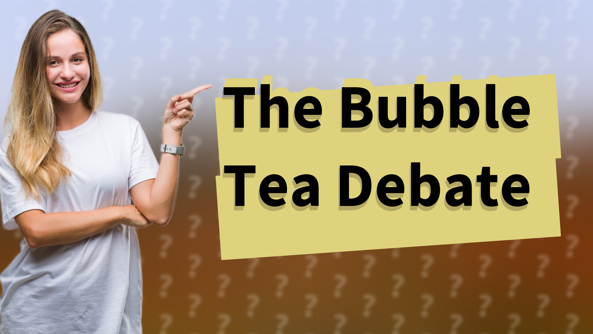 The Bubble Tea Debate