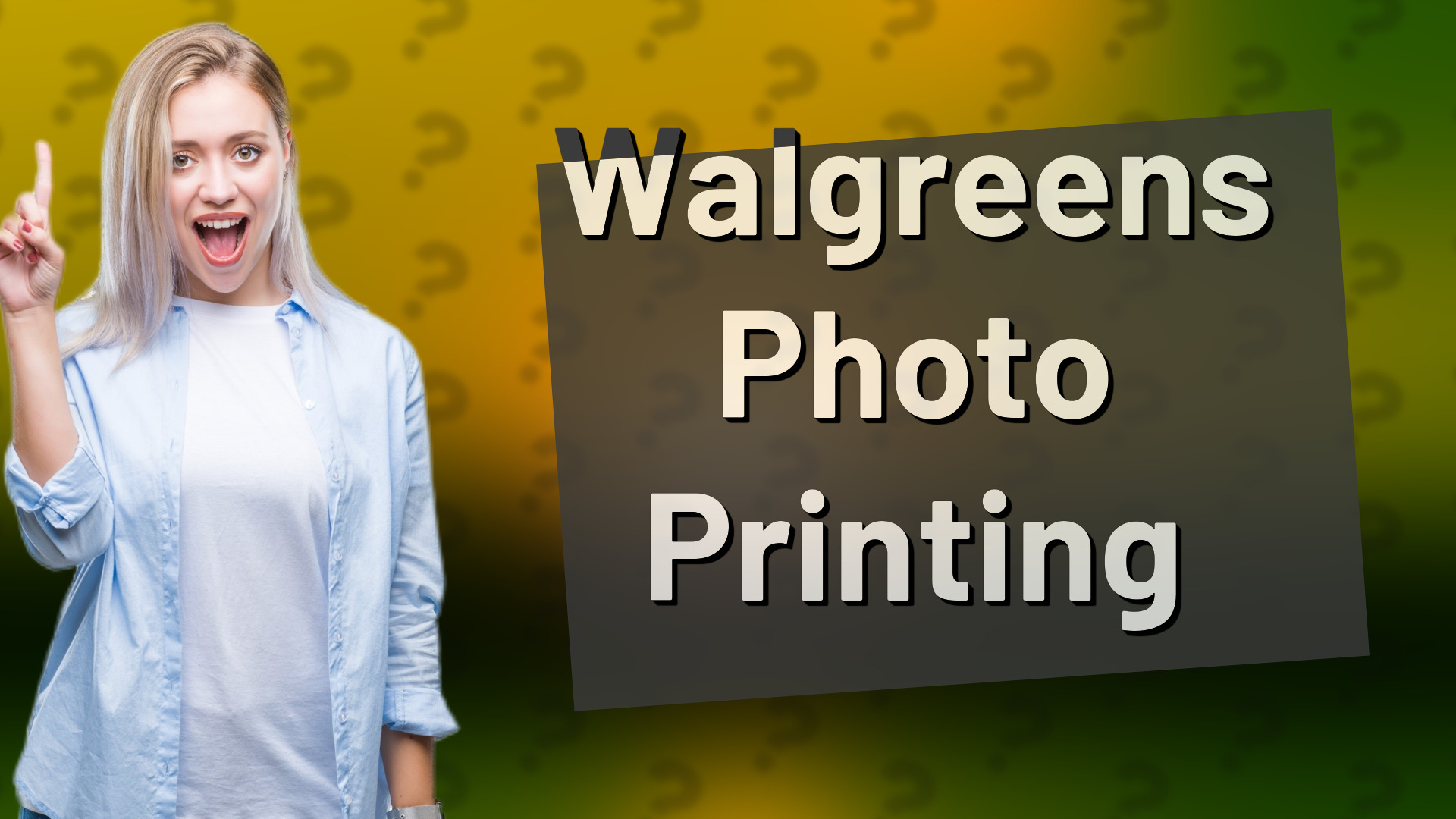 Walgreens Photo Printing