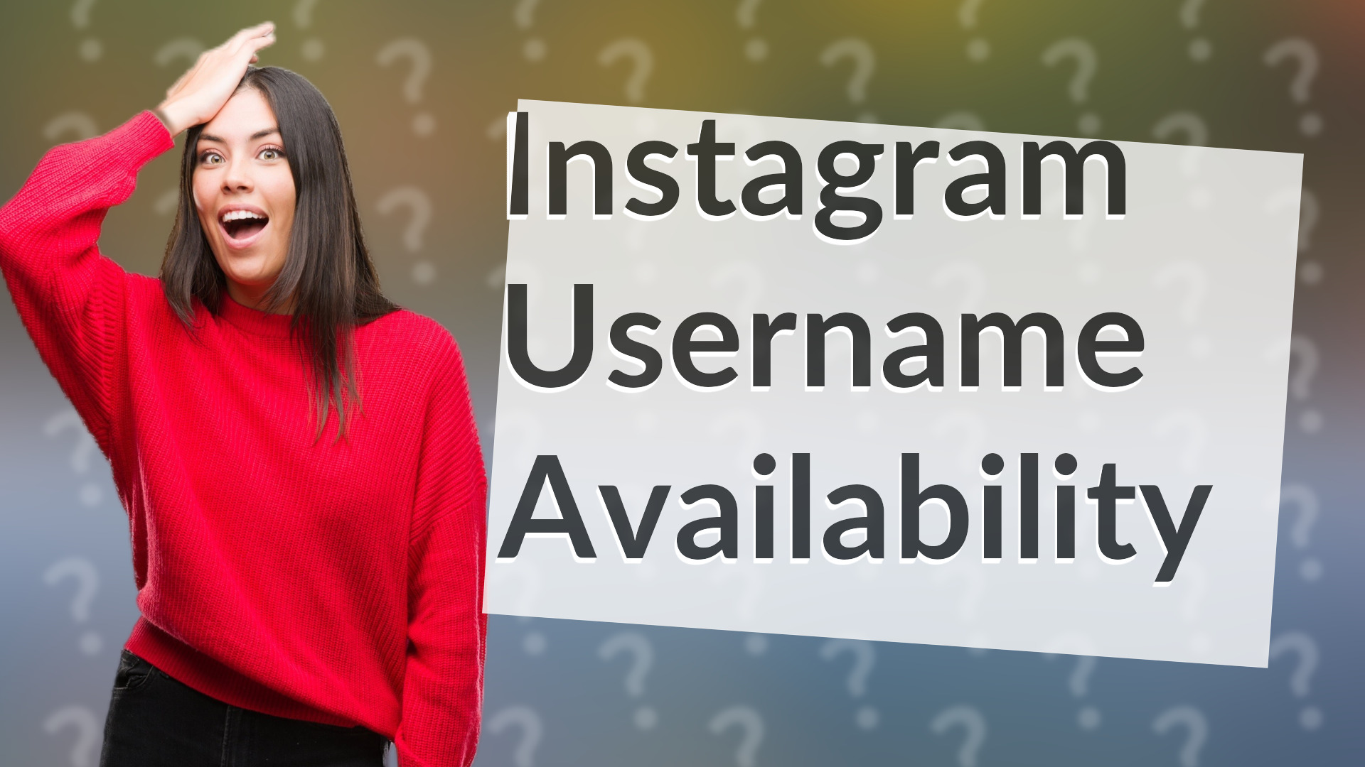 Instagram Username Availability