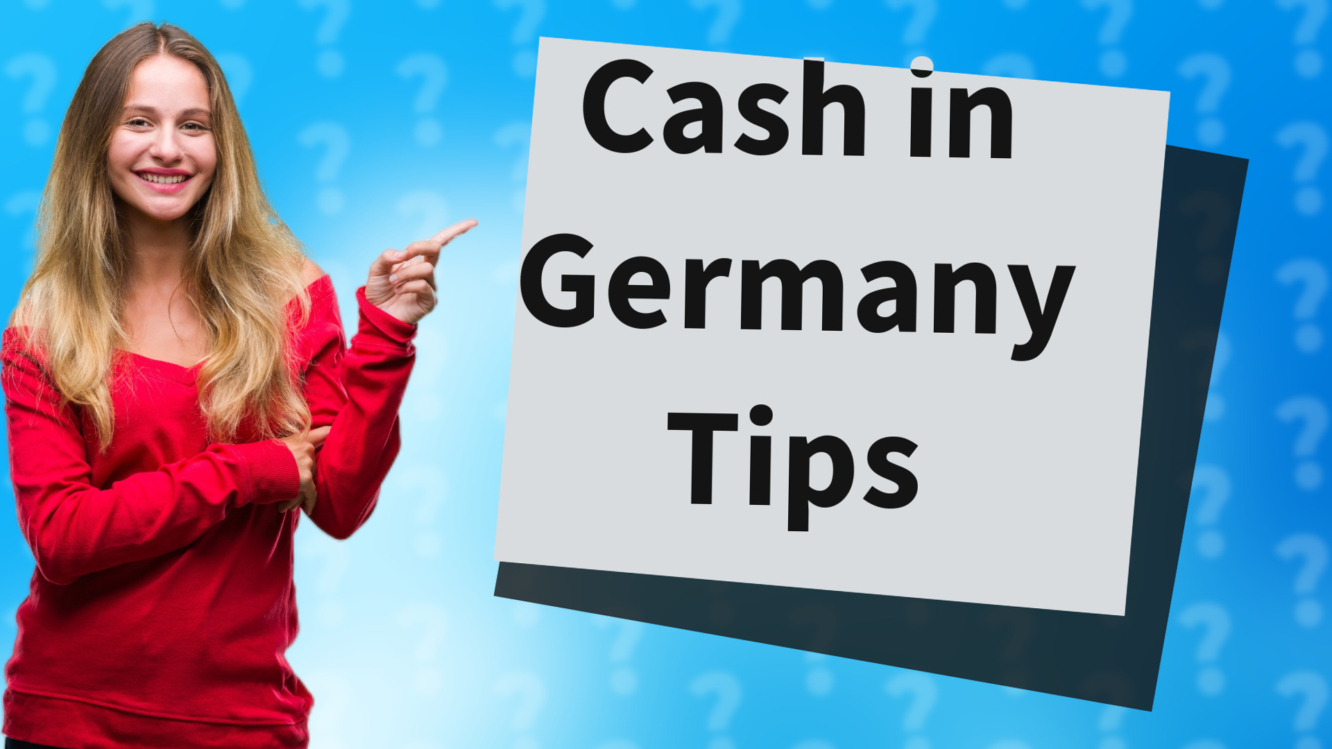 Cash in Germany Tips