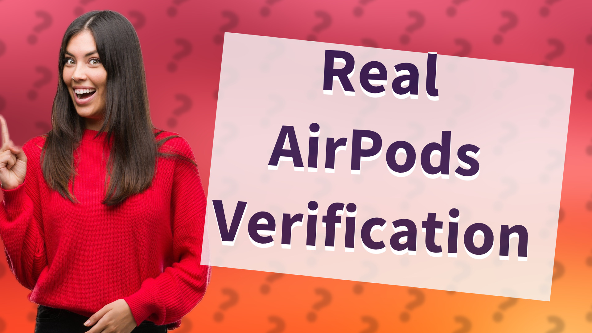 Real AirPods Verification
