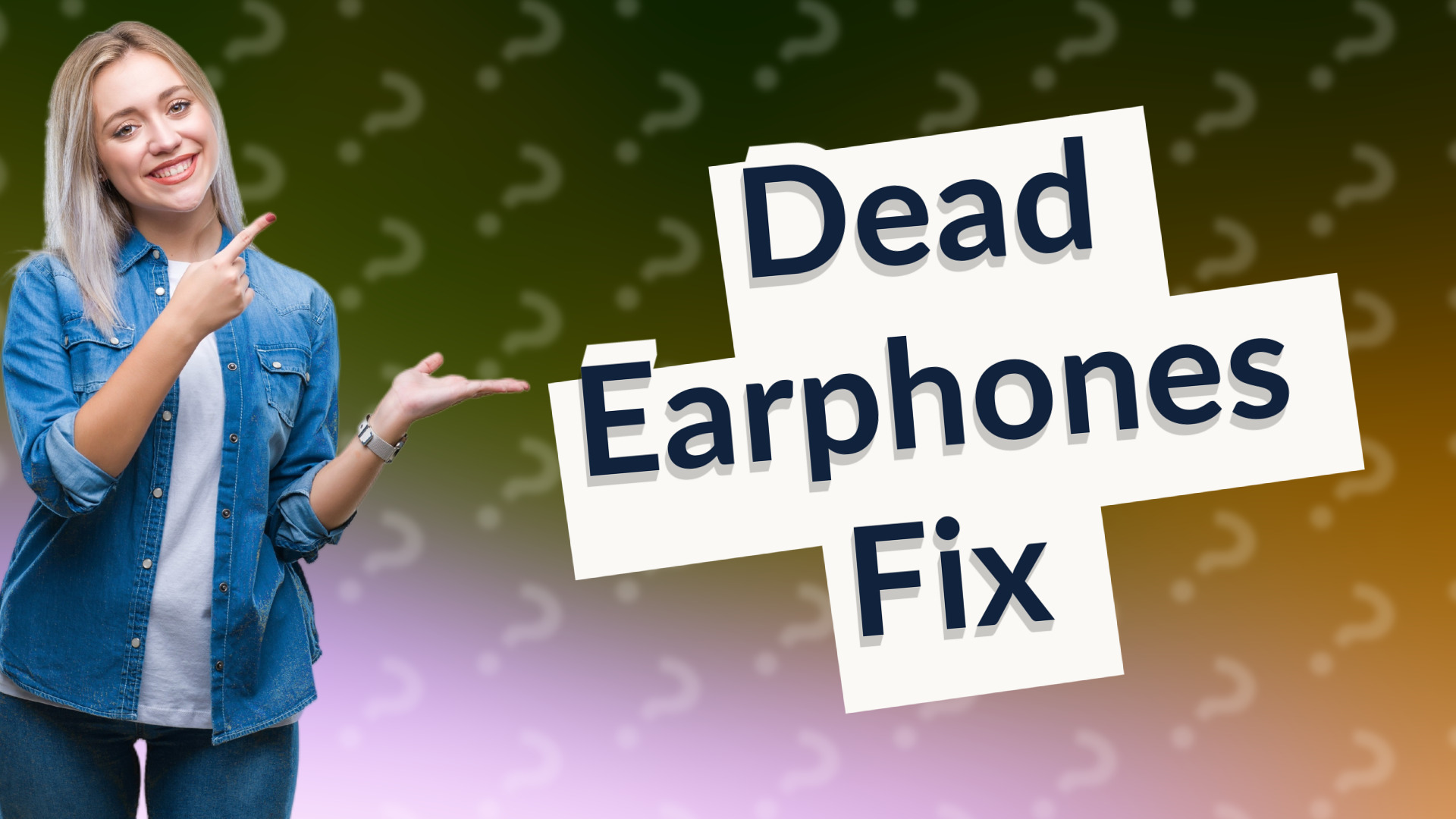 Dead Earphones Fix