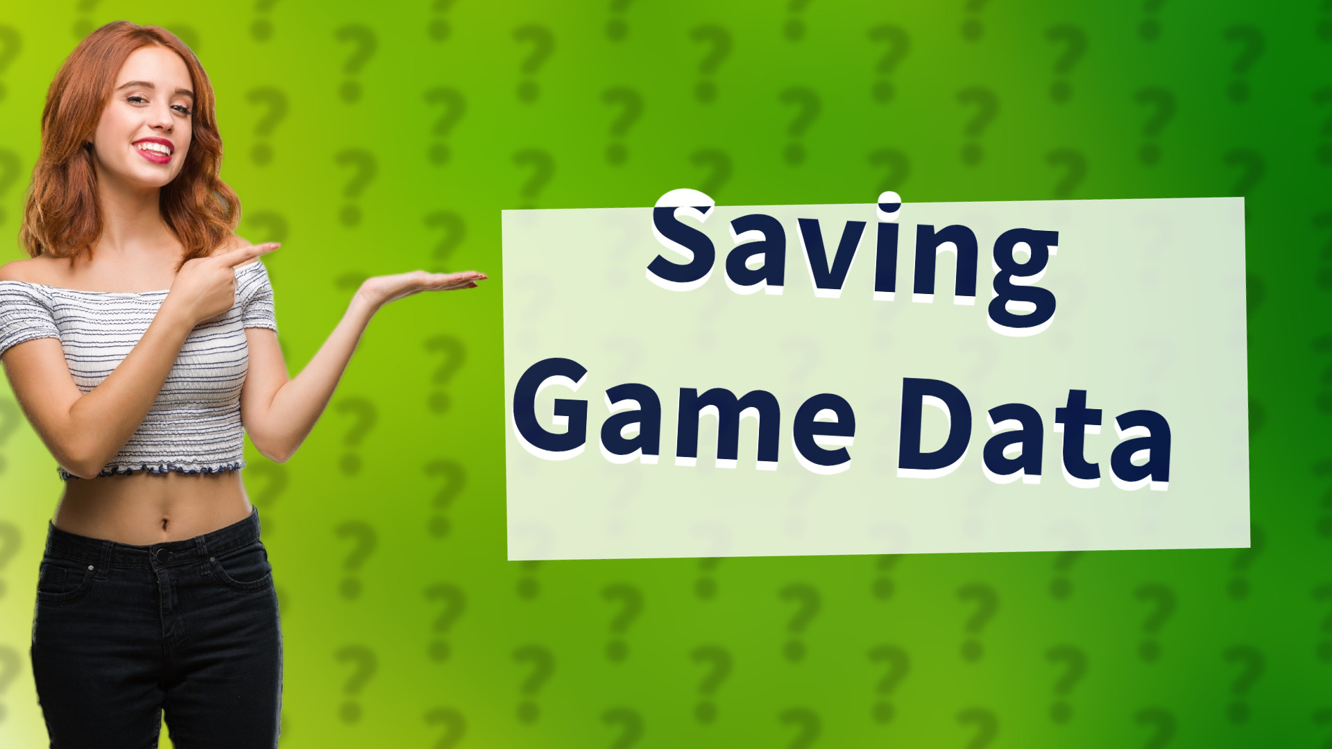 Saving Game Data