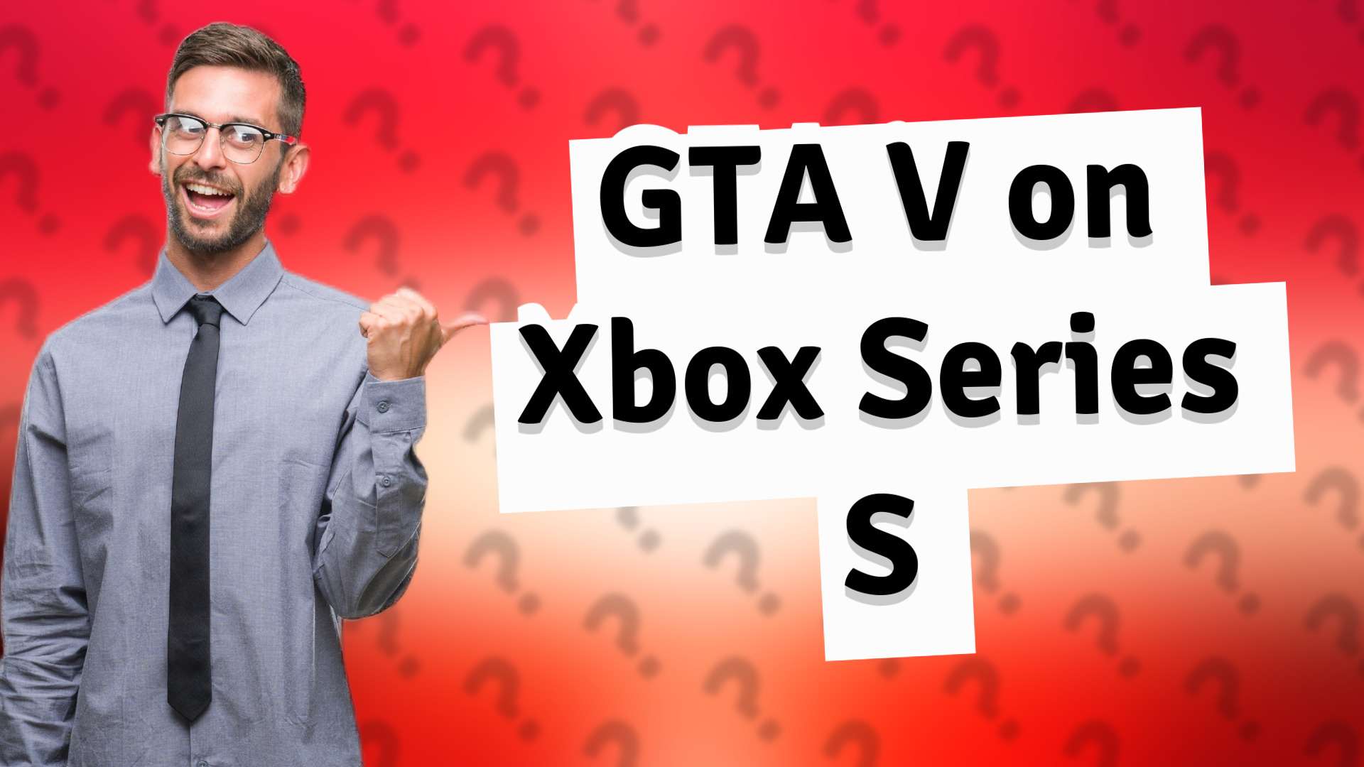 GTA V on Xbox Series S