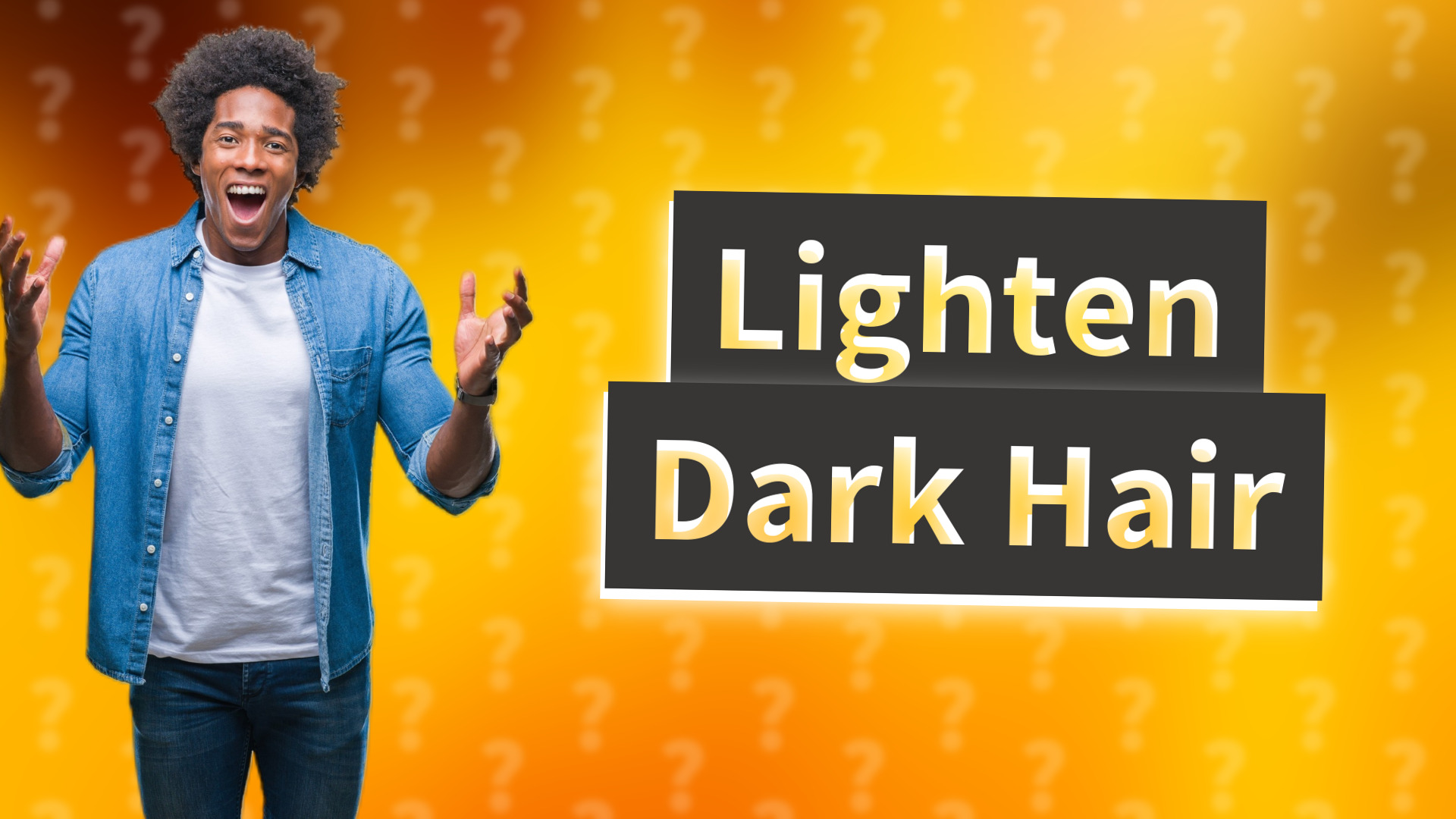 Lighten Dark Hair