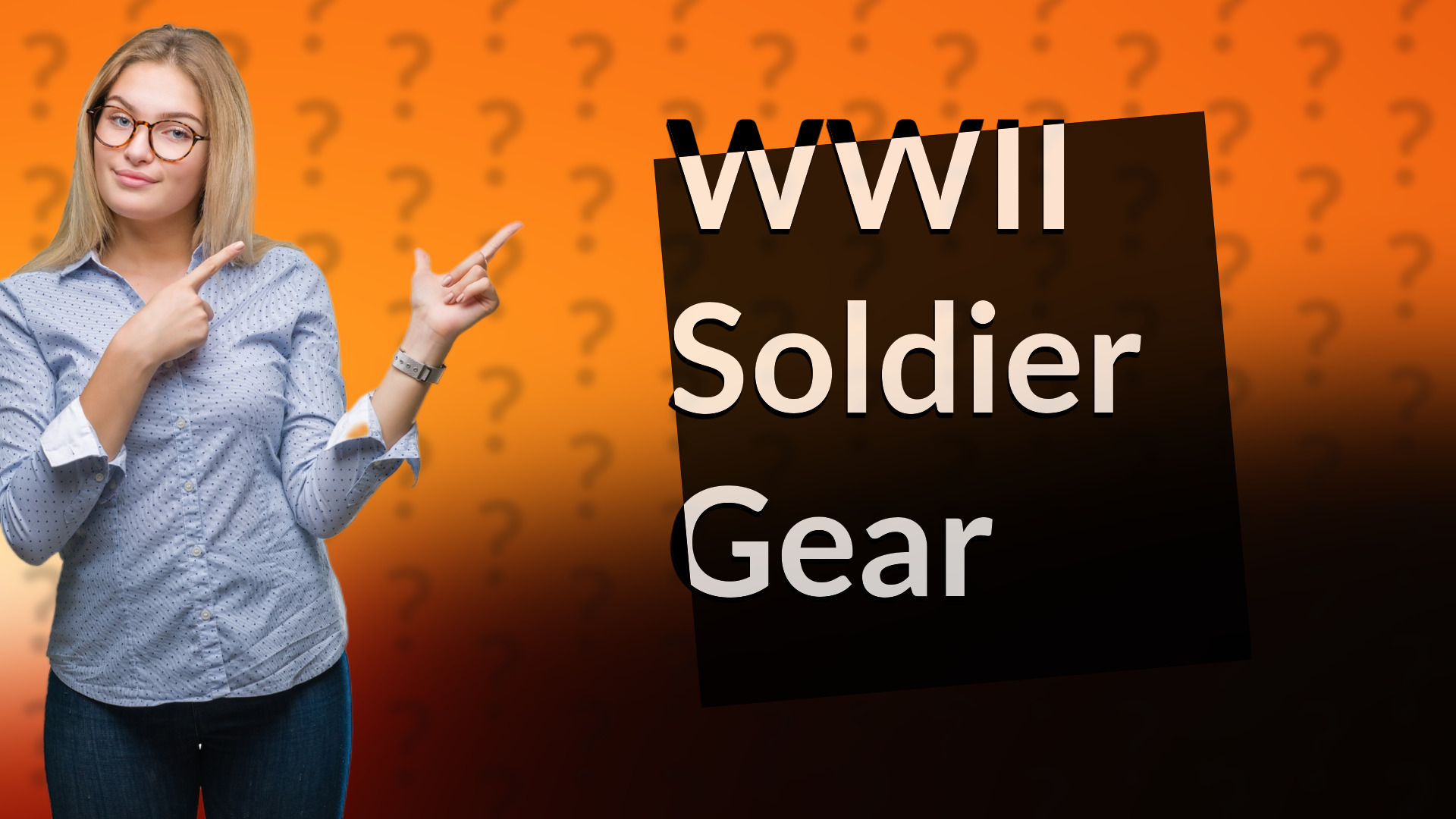 WWII Soldier Gear