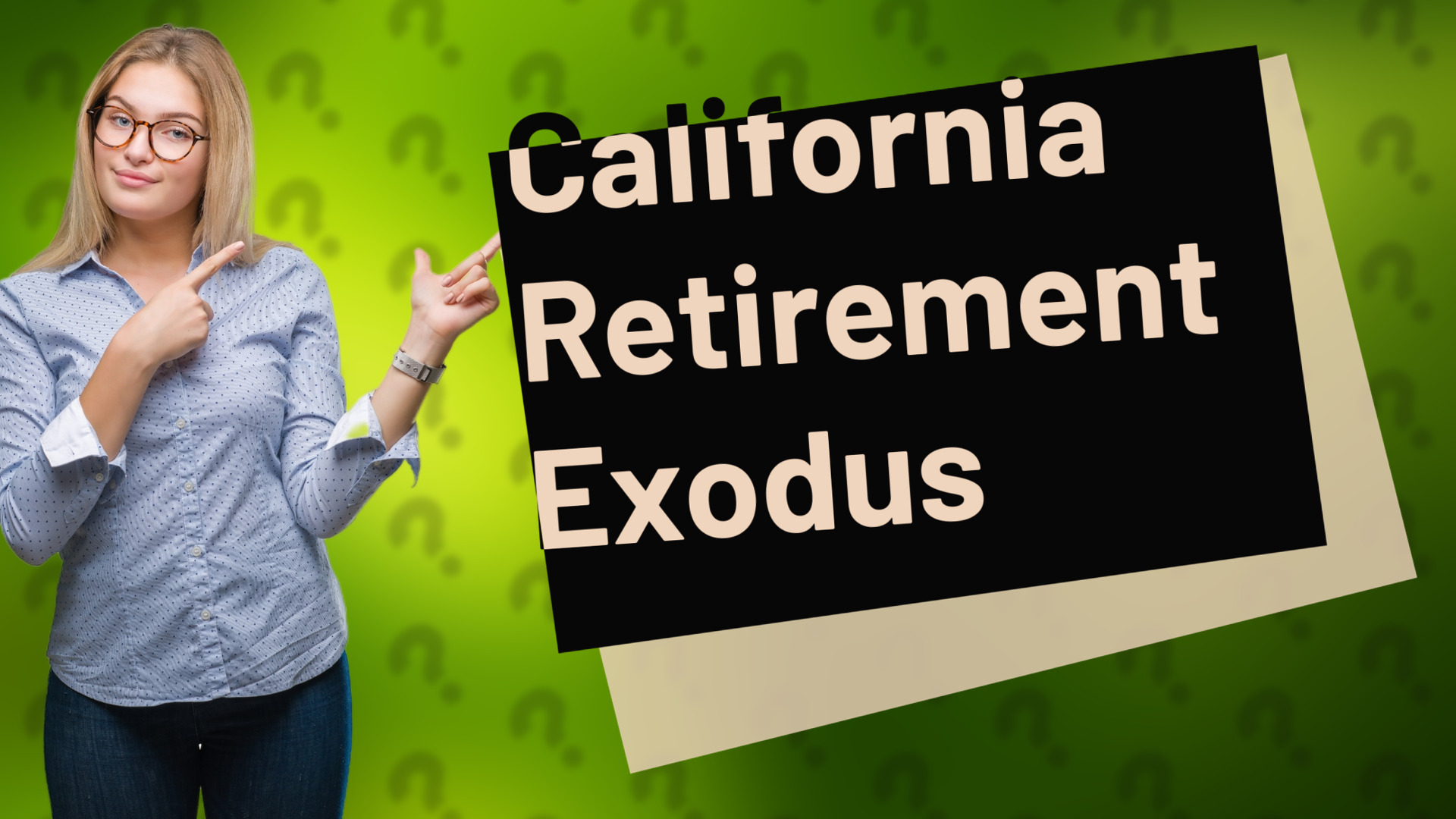 California Retirement Exodus