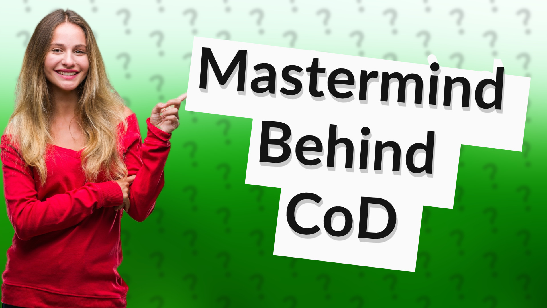 Mastermind Behind CoD