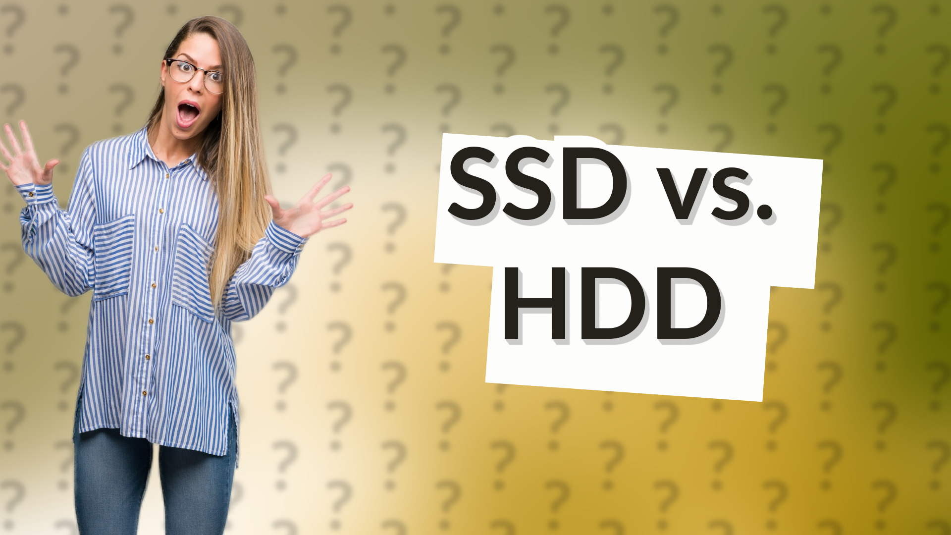 SSD vs. HDD