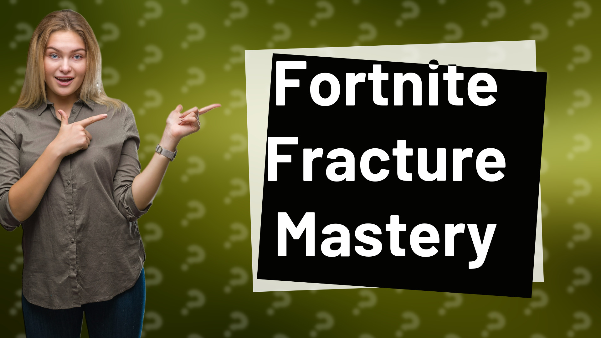 Fortnite Fracture Mastery